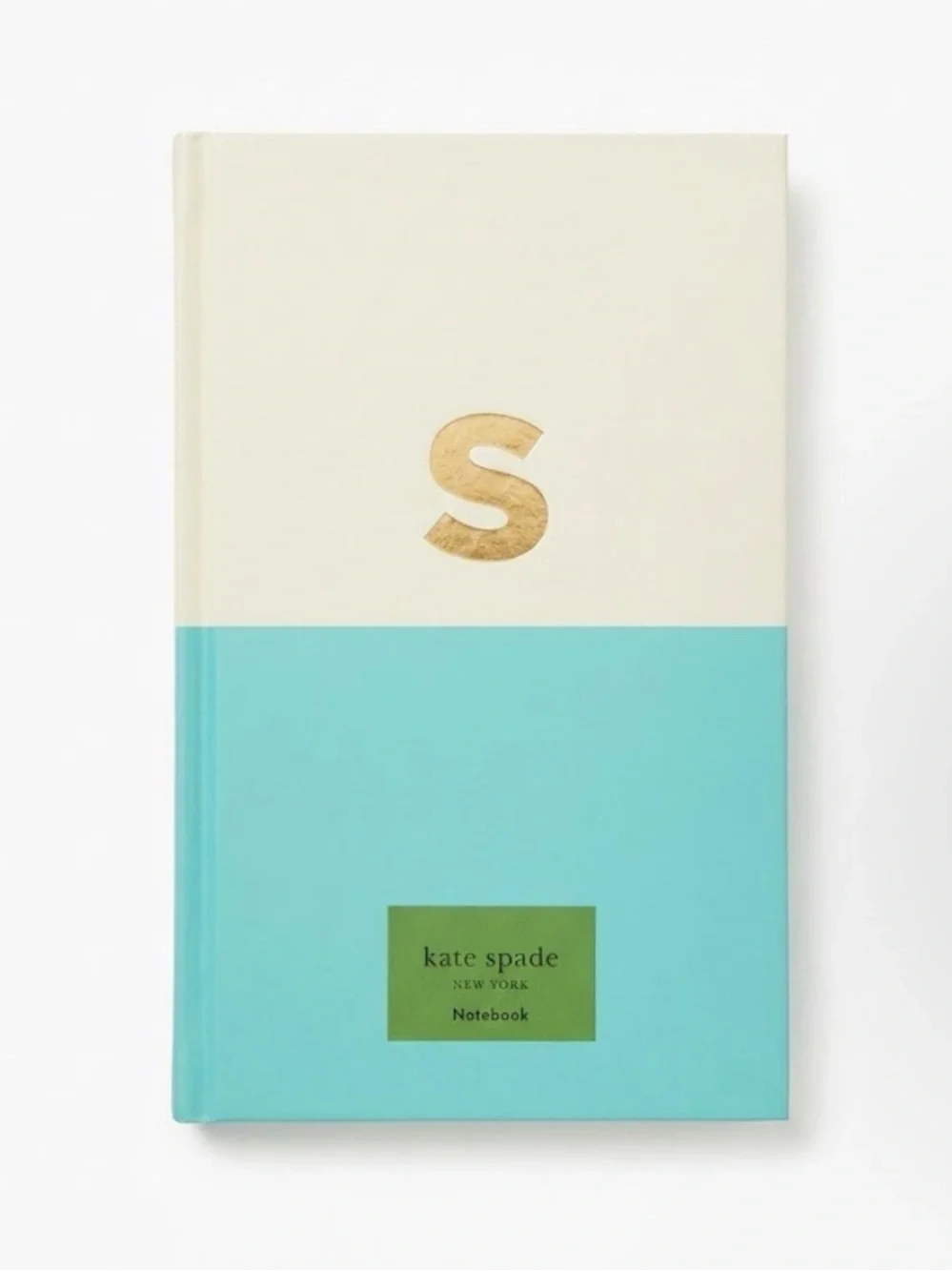 Kate Spade New York Monogram Letter S Dipped Hardcover Notebook Journal